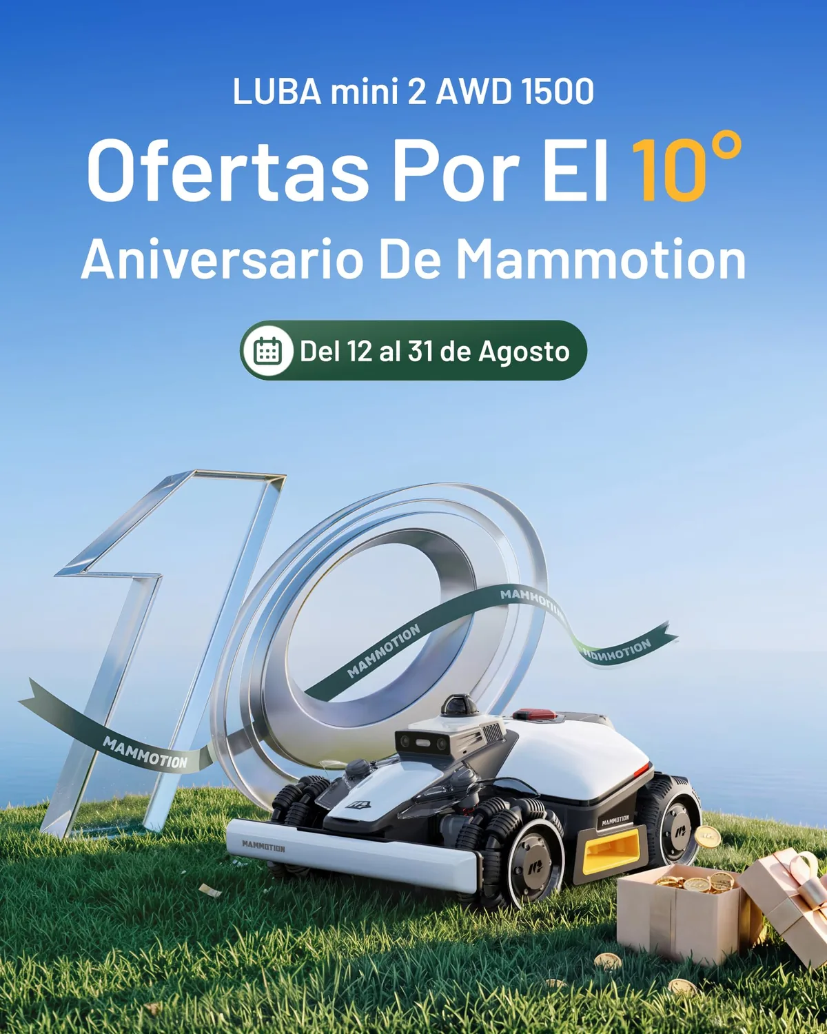 Mammotion LUBA Mini 2 AWD 1500 — imagen 2