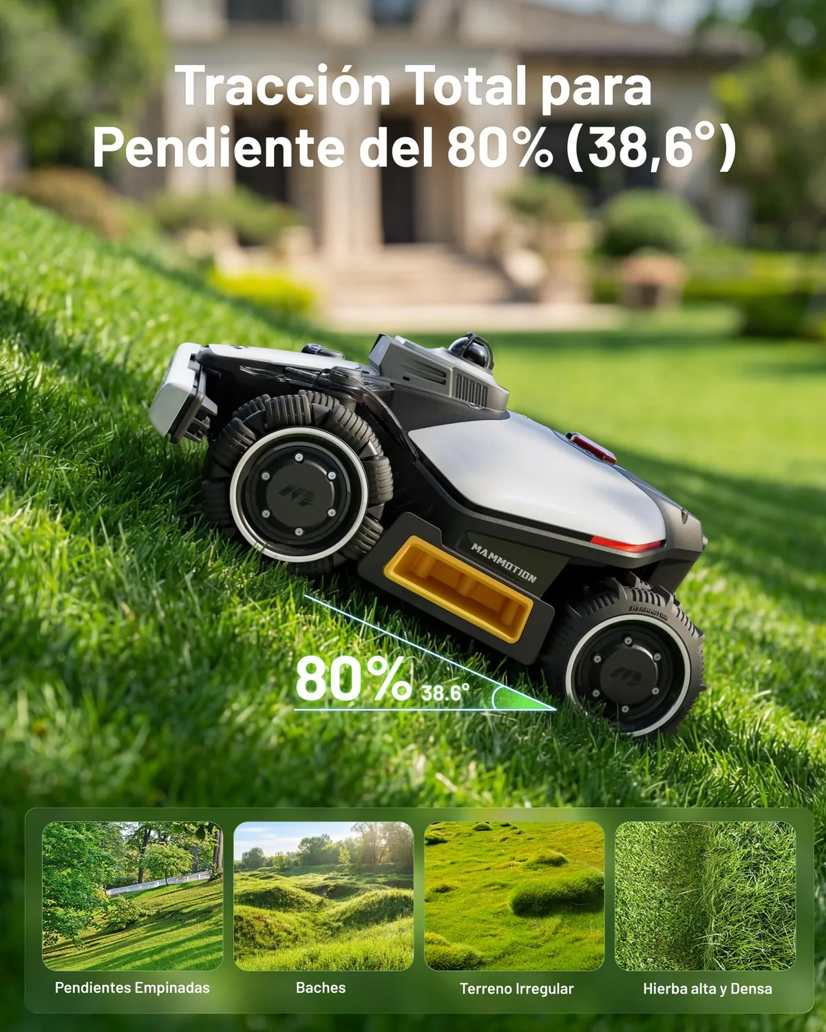 Mammotion LUBA Mini 2 AWD 1500 — imagen 7
