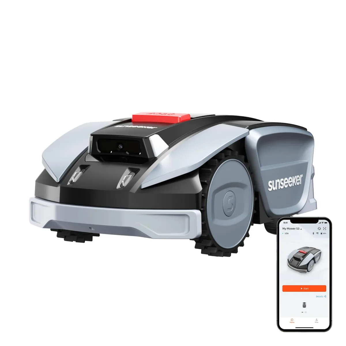 Sunseeker S3 800 m² — robot cortacésped